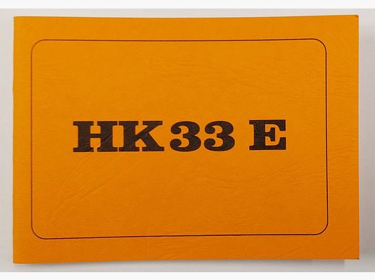 Heckler & Koch manual for HK33E, Spanish