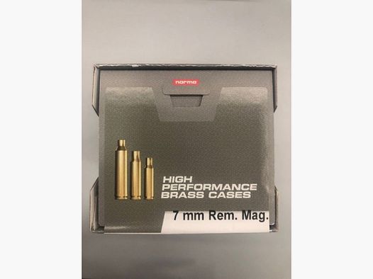 NORMA HÜLSEN 7MM REM MAG 50 STK