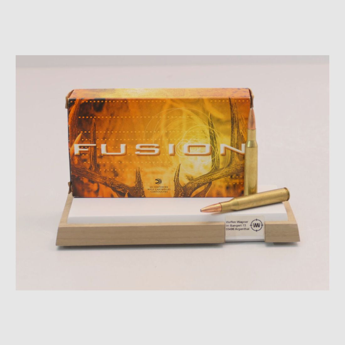 Federal Fusion 130grs á 20 .270 Win