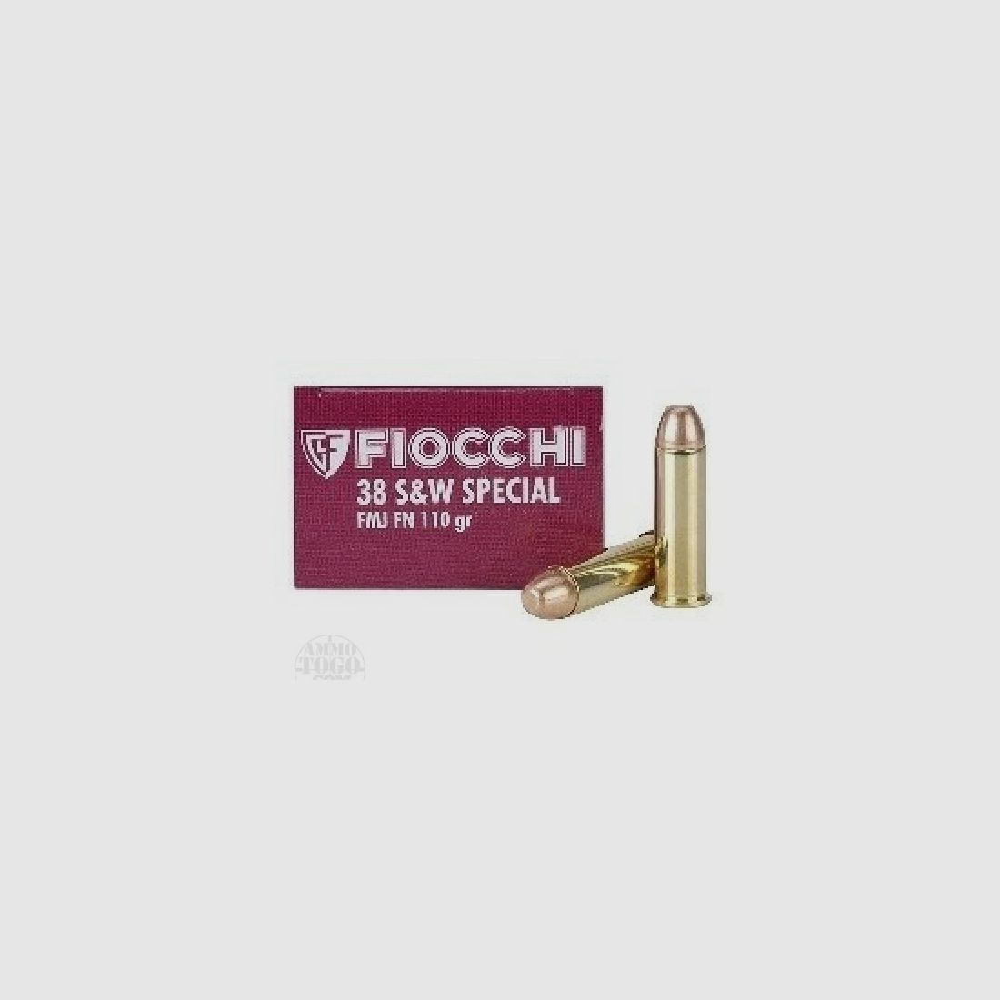 FIOCCHI 38 SPL. FMJ FN