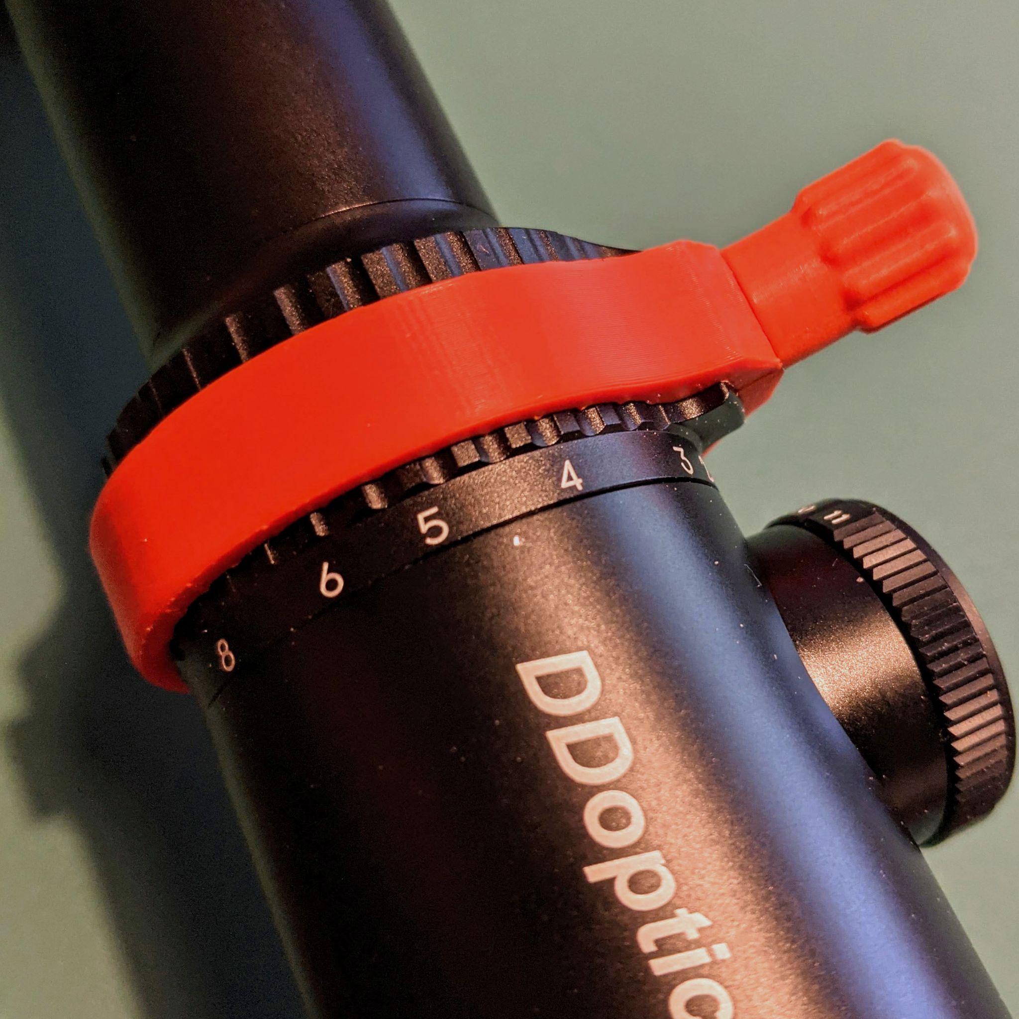 For DDoptics Gen3/N-FX: Quick adjustment lever for magnification setting of the Gen3 series