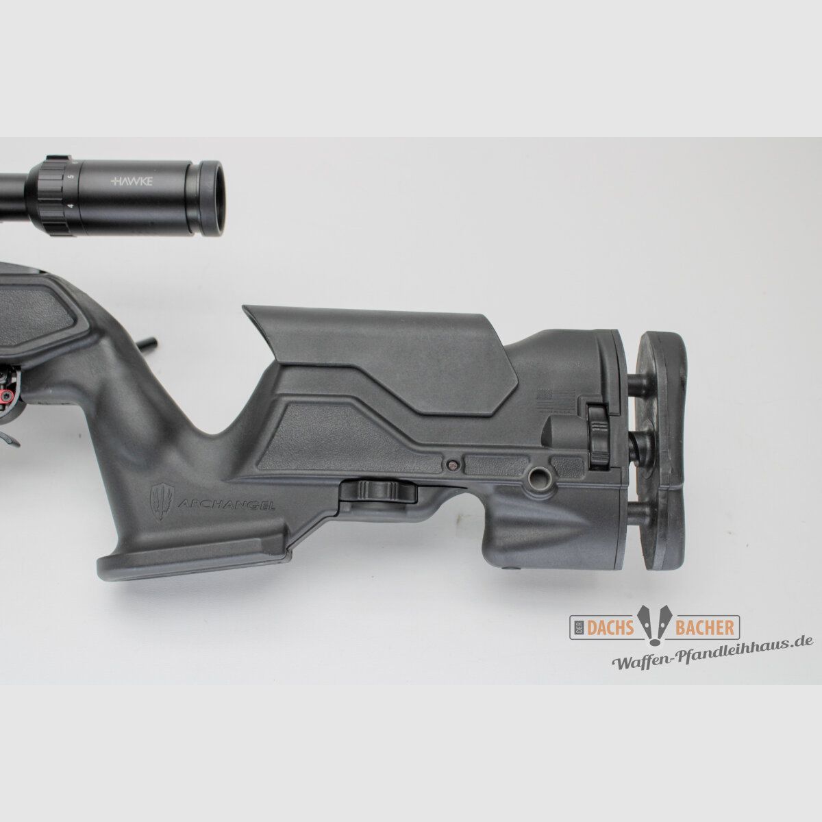SL rifle Ruger 10/22 cal. .22lfB with match barrel and Archangel stock ZF Hawke
