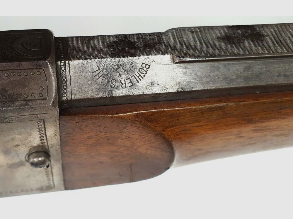 Armero desconocido Mannheim rifle de tiro raro de cerrojo