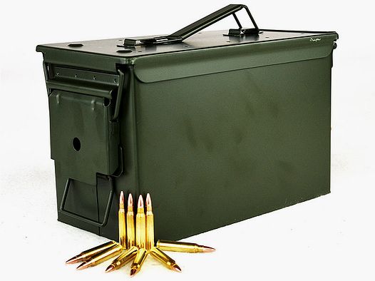 PPU-Munitionsbox mit .223 REM, FMJ 1 Munitionskiste (1.000 Schuss á 0,539 €*)