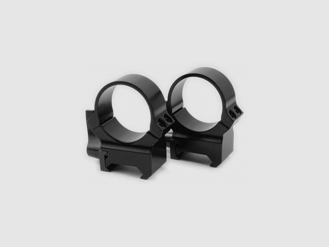 LEUPOLD QRW2 ANELLI 30 MM ALTI MEDI 9,5 MM NERO OPACO