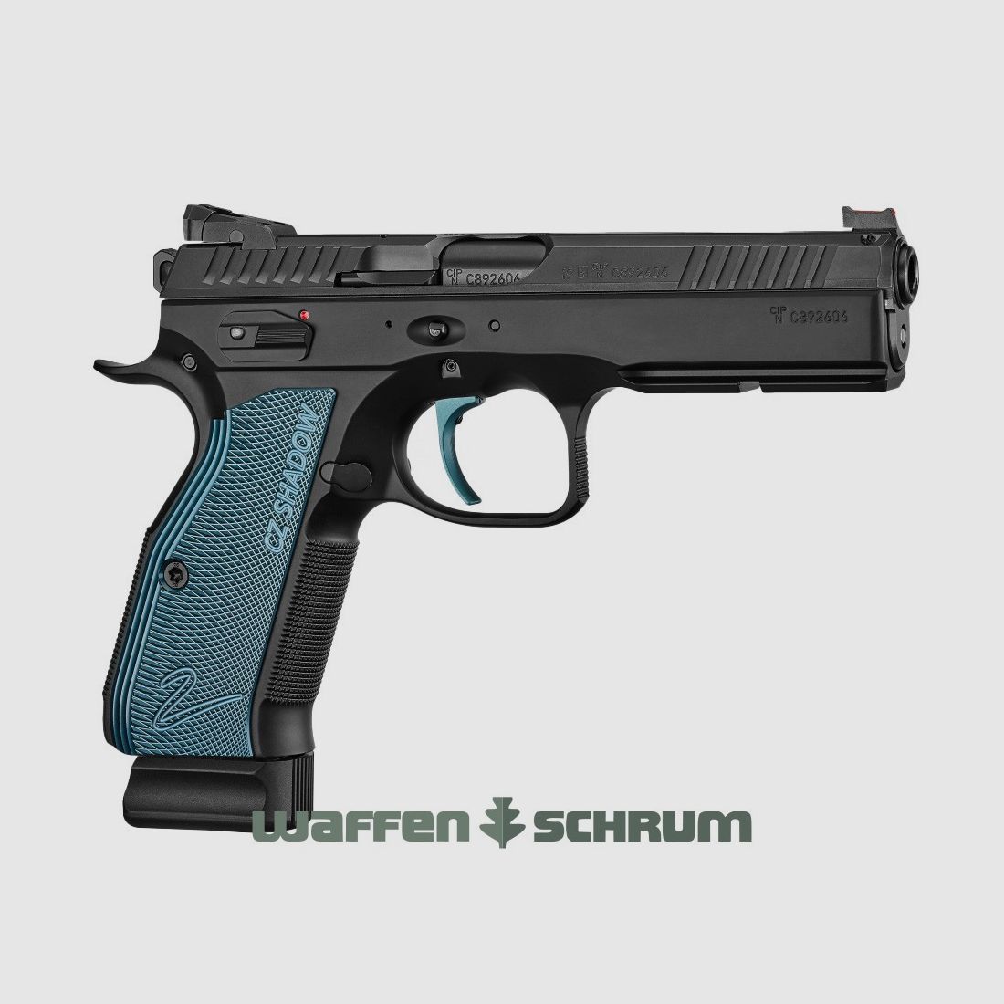 CZ CZ75 Shadow 2 Schwarz/Blau Single Action