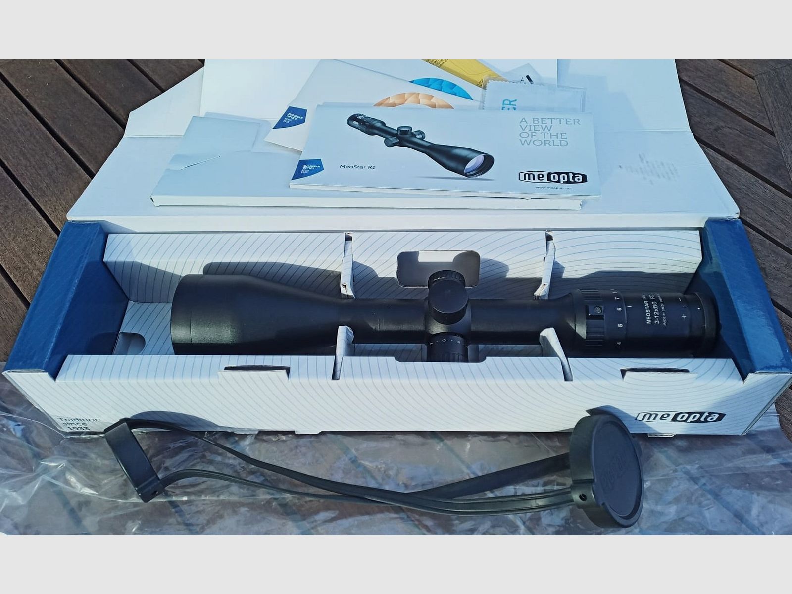 Scope Meopta Meostar R1r 3-12x56 RD incl. shipping
