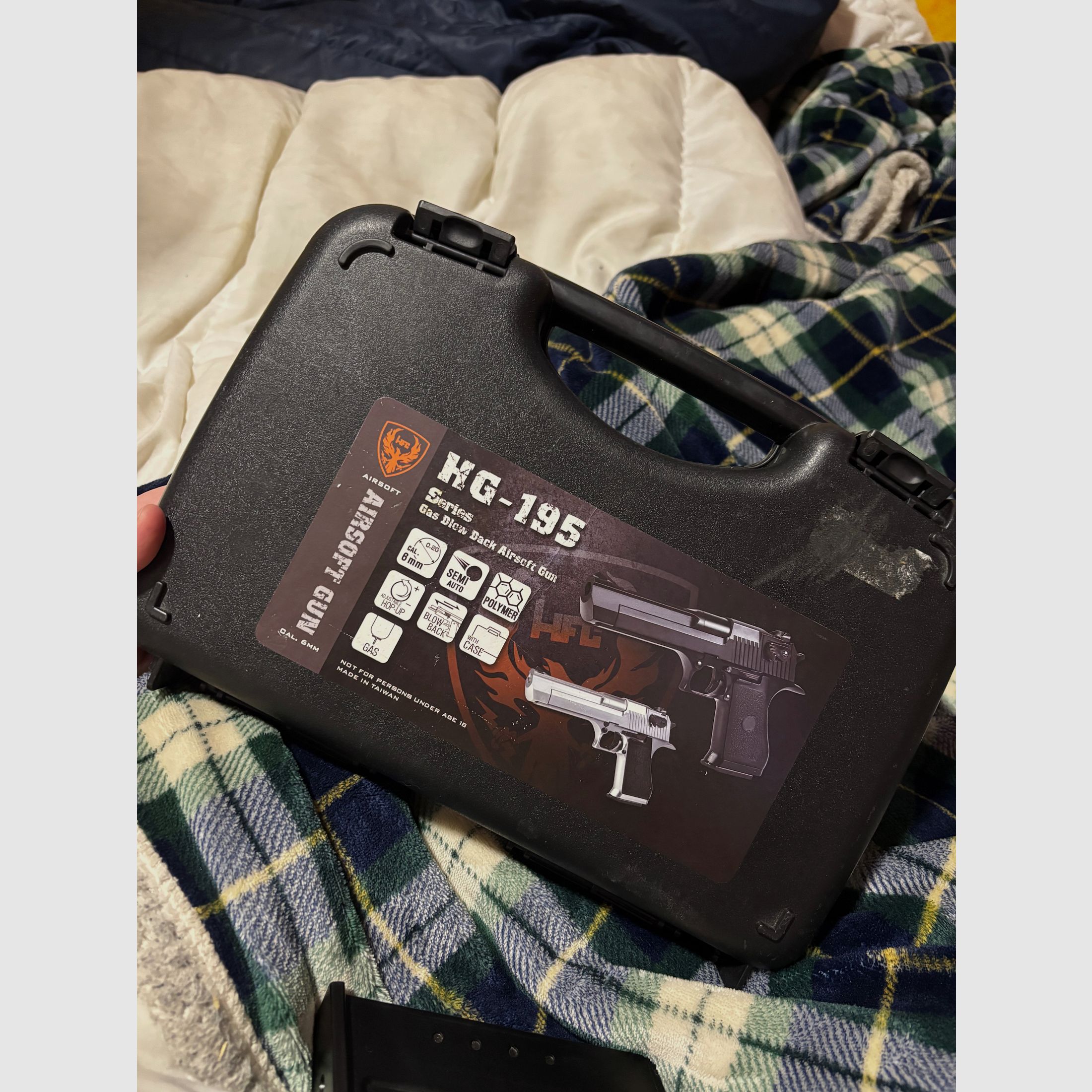 Dessert Eagle GBB 6mm Airsoft Gun