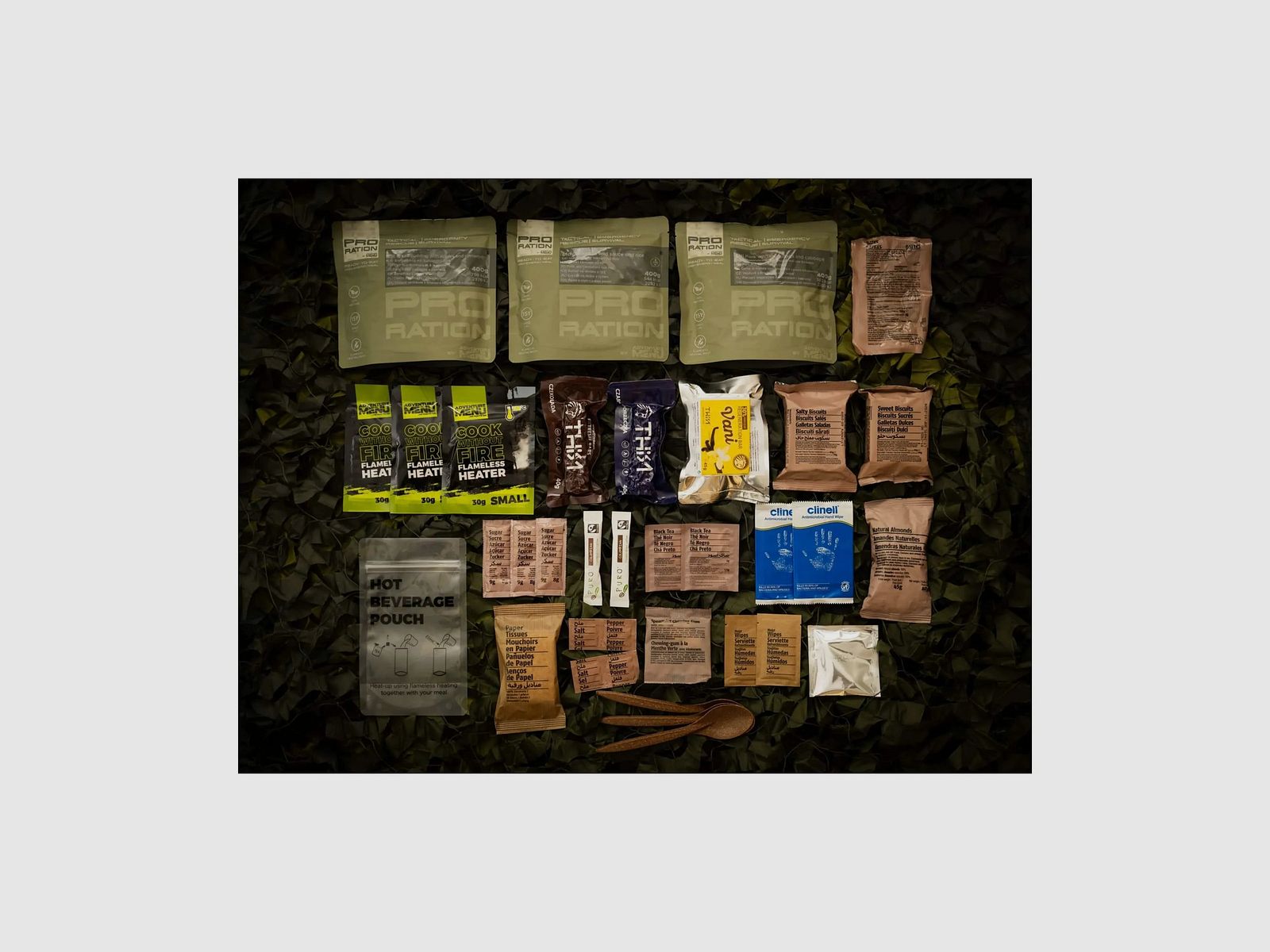 Tagesration Ultimate Tactical Ration Full Day Menü 1