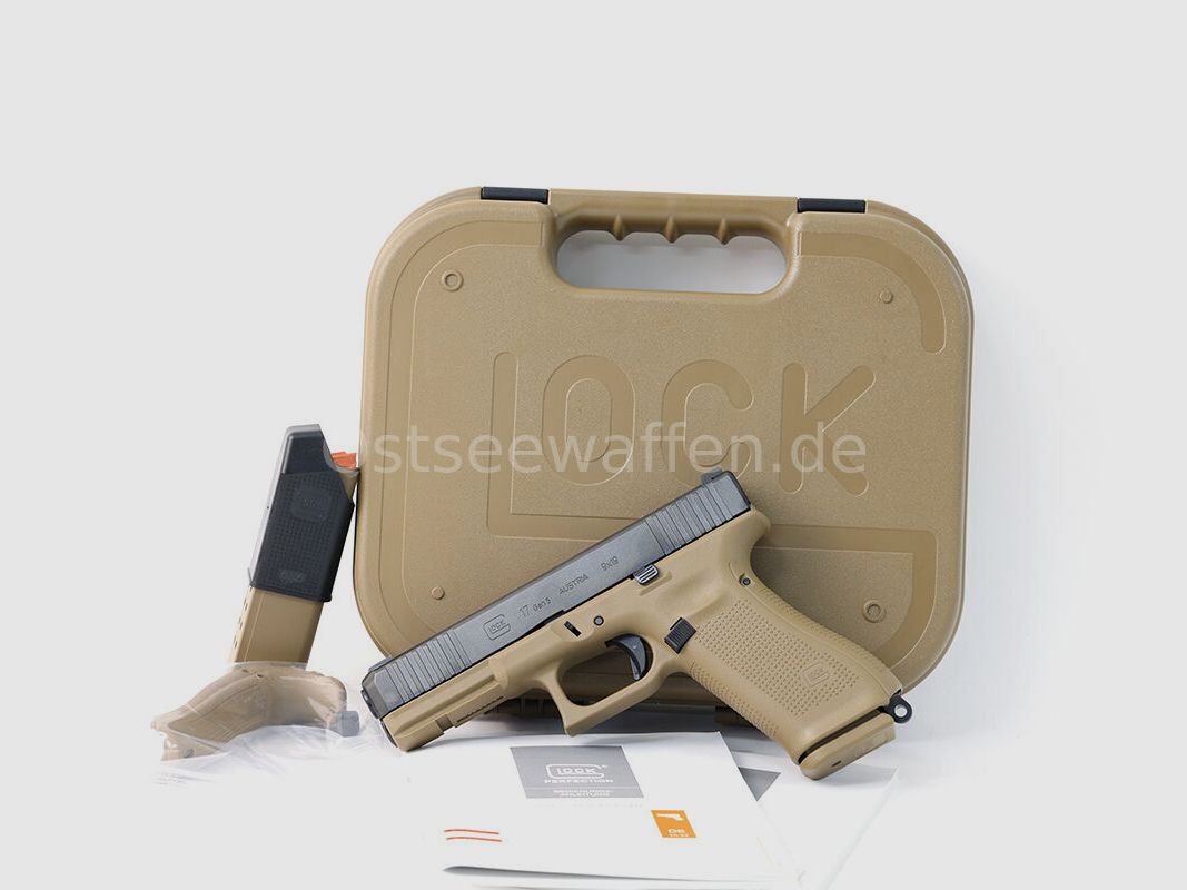 Glock 17 Gen5 FS / FXD FR Coyote