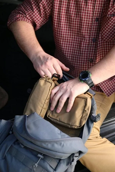 Ładownica Helikon Double Elastic Insert - Poliester - Coyote, zdjęcie 21 z 70