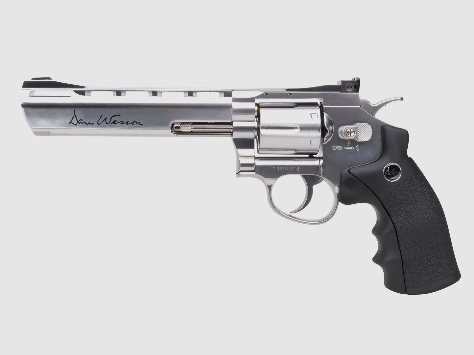 Dan Wesson 6" .177 Silber 4,5mm - Druckluft Co2