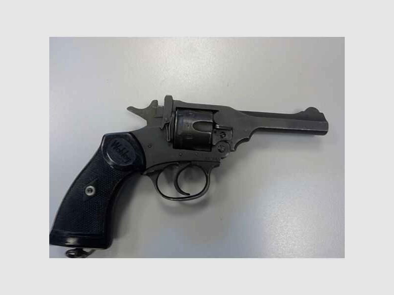 Revolver Webley Scott Kal.38 S&W gebraucht
