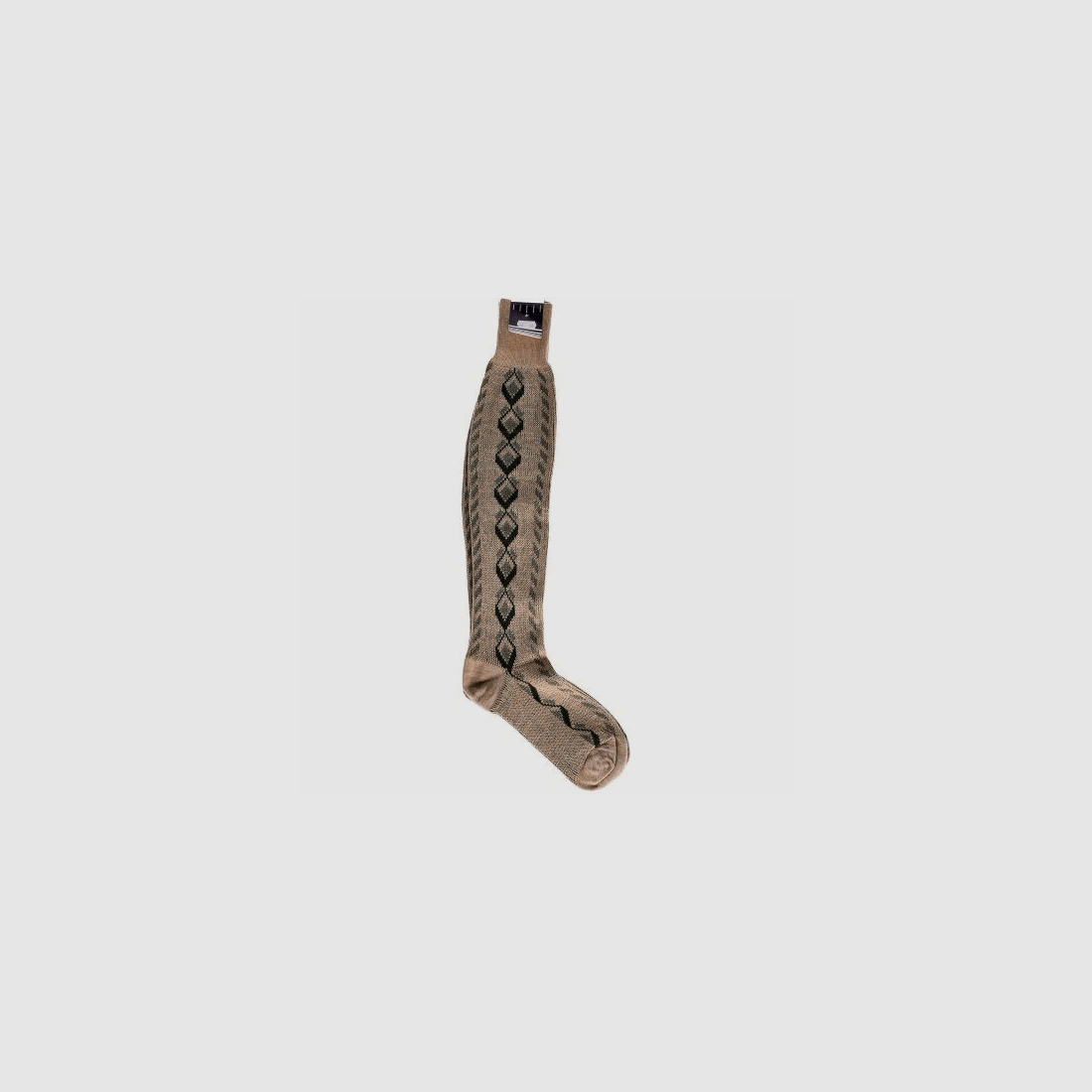 Karcher + Lessle Kniestrümpfe Strick beige/grün UK 11 / 43