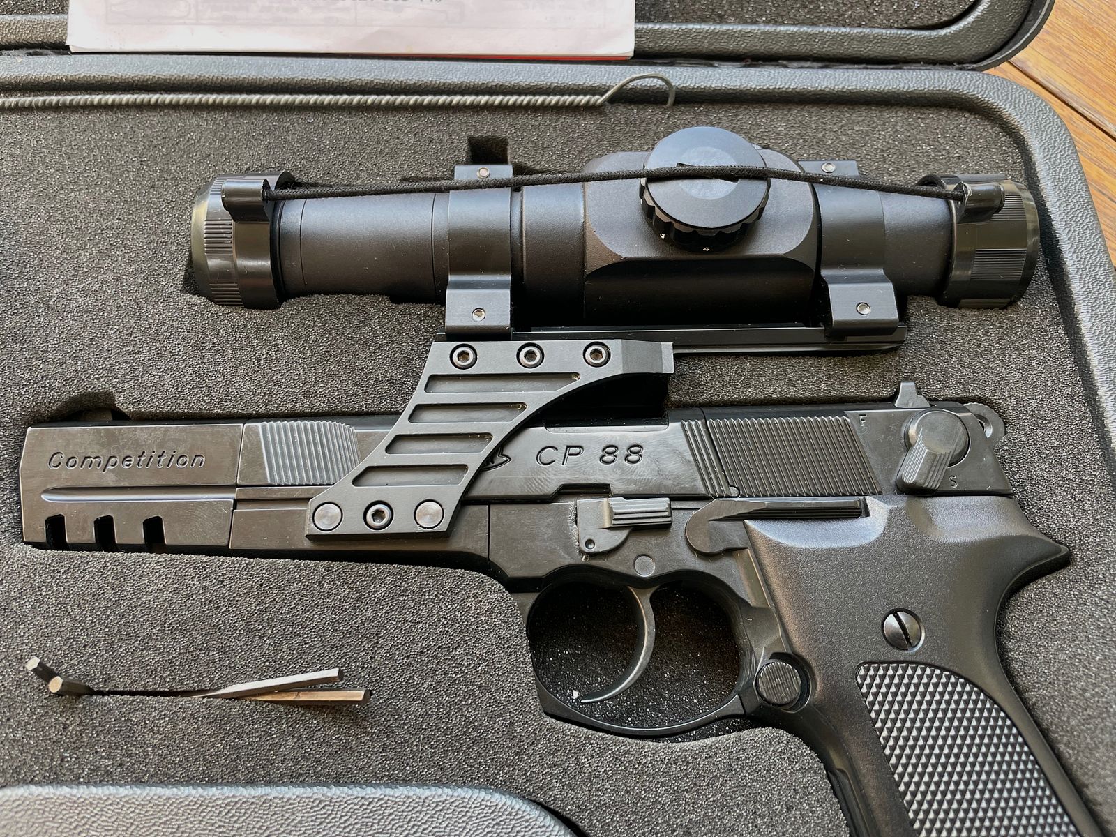 Walther CP 88 Trophy mit Reddot, TOP Zustand