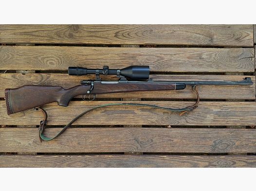 Zastava Bergfreund with ZF Lisenfeld 8x56 Spezial 7x64