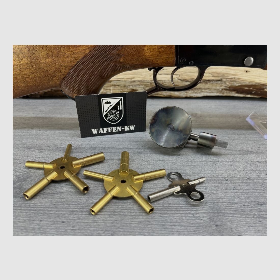 Fusil à bloc vertical - Fritz Langenhan Mod. 1936 + lunette Zielvier et .22lr