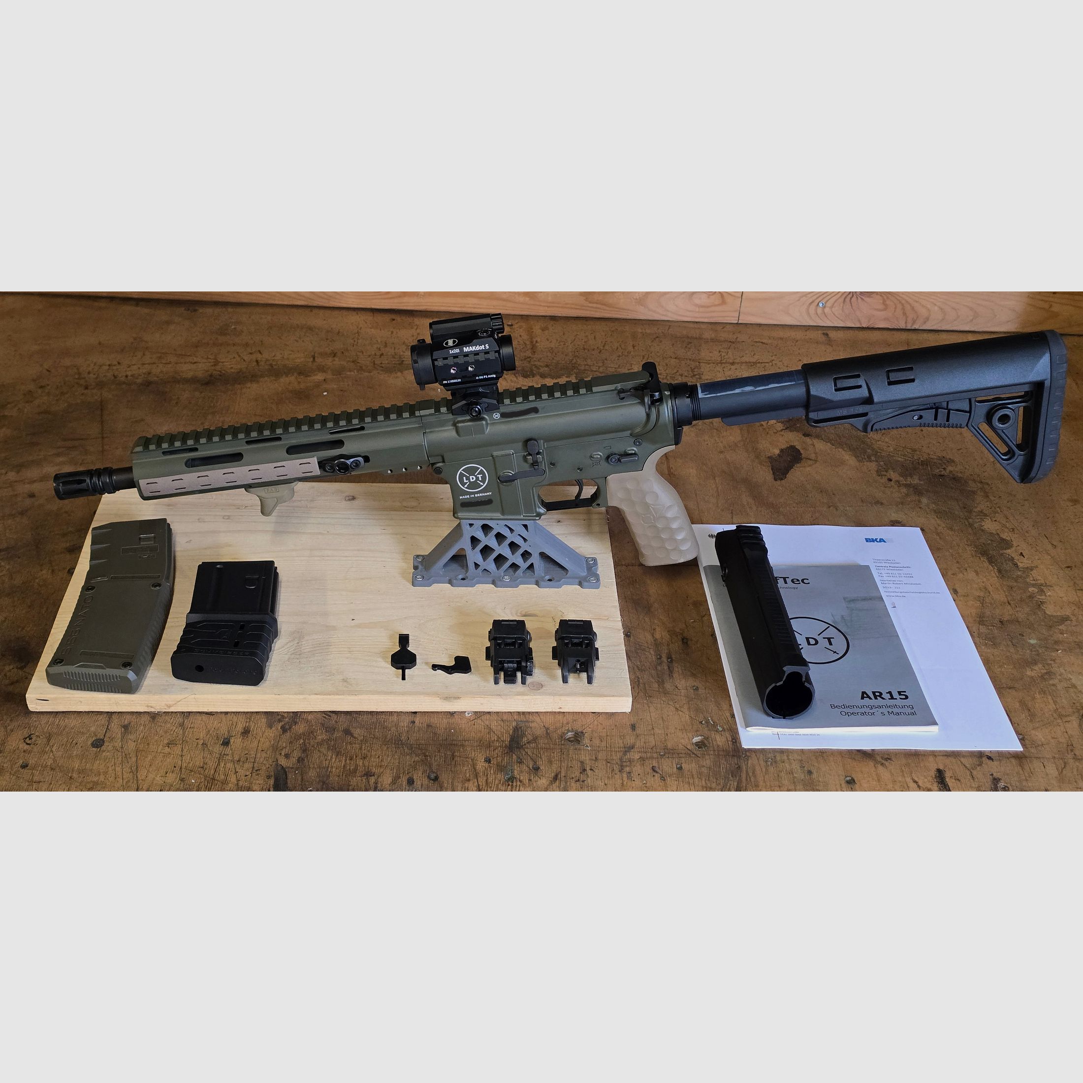 LDT15 10,5" ODG mit Makdot und zusätzlichem Sport-Vorderschaft, Bild 1 von 6