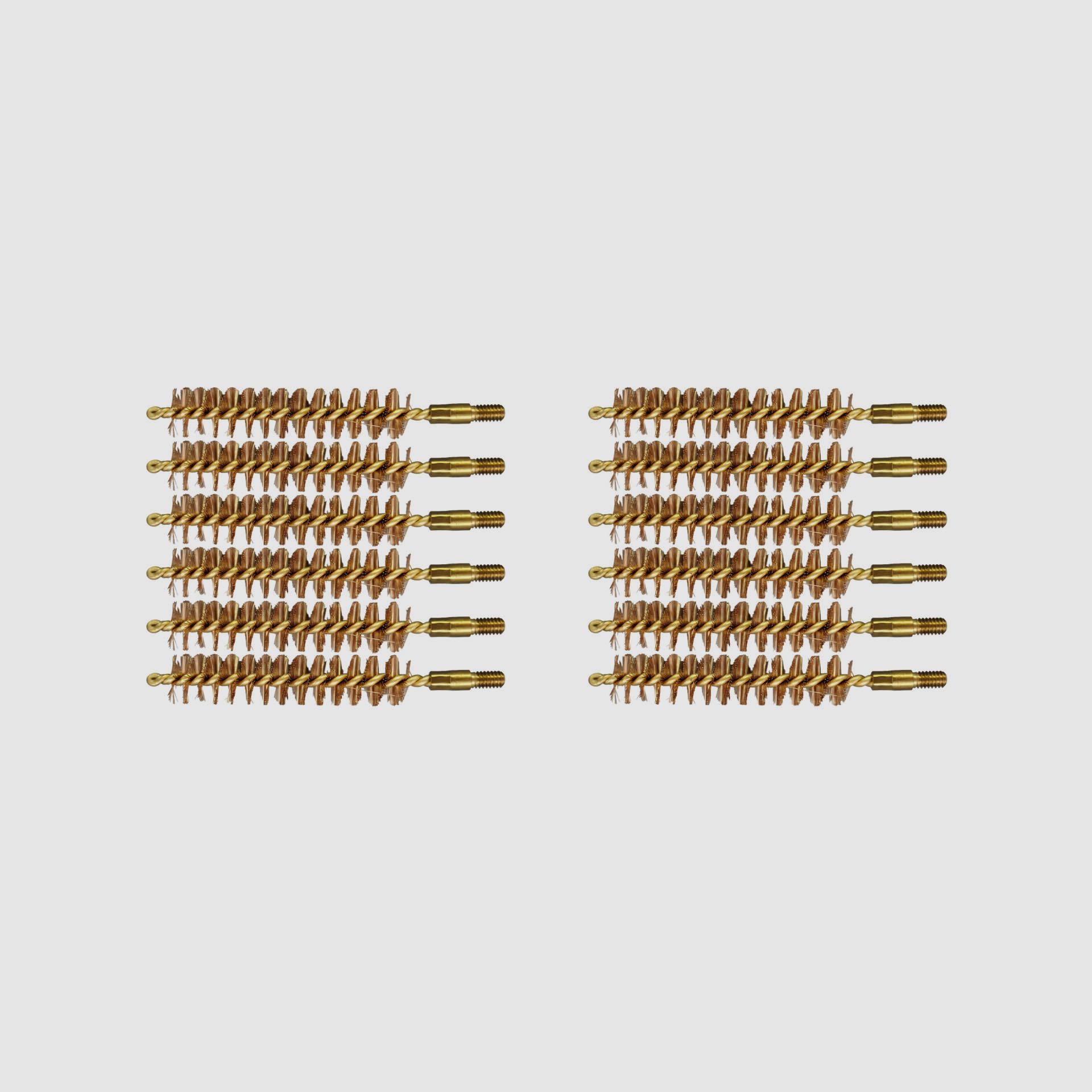 12 barrel brushes bronze .45/11.4mm long guns