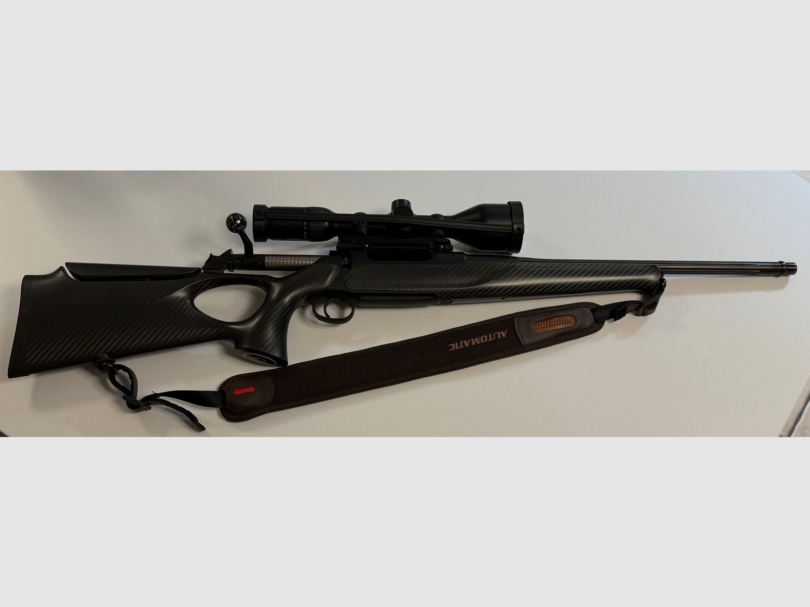 Sauer 404 Synchro XTC (Carbon) .308 + Dentler mount + Steiner Ranger 6 3-18 x 56 + handmade stone chamber grip ball