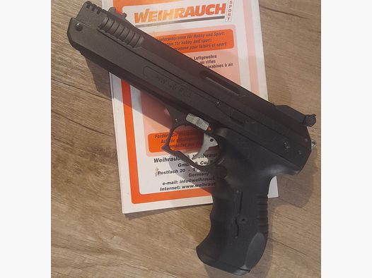 Pistolet à air comprimé HW 40 PCA cal 4,5 mm