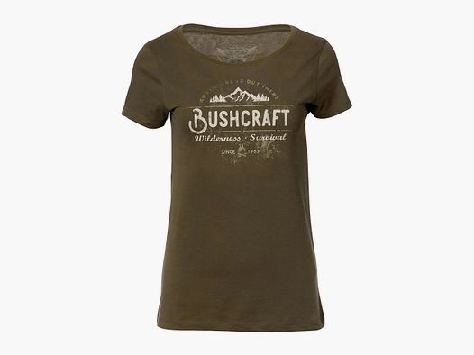 720gear T-Shirt Bushcraft Wilderness Survival army Frauen
