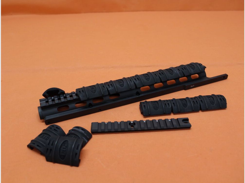 UTG - Leapers U.S. Rifle 7.62mm M14/M1A: Tactical Tri-Rails UTG (MNT-TM14TR) Aluminum 3-Rail System/ Handguard