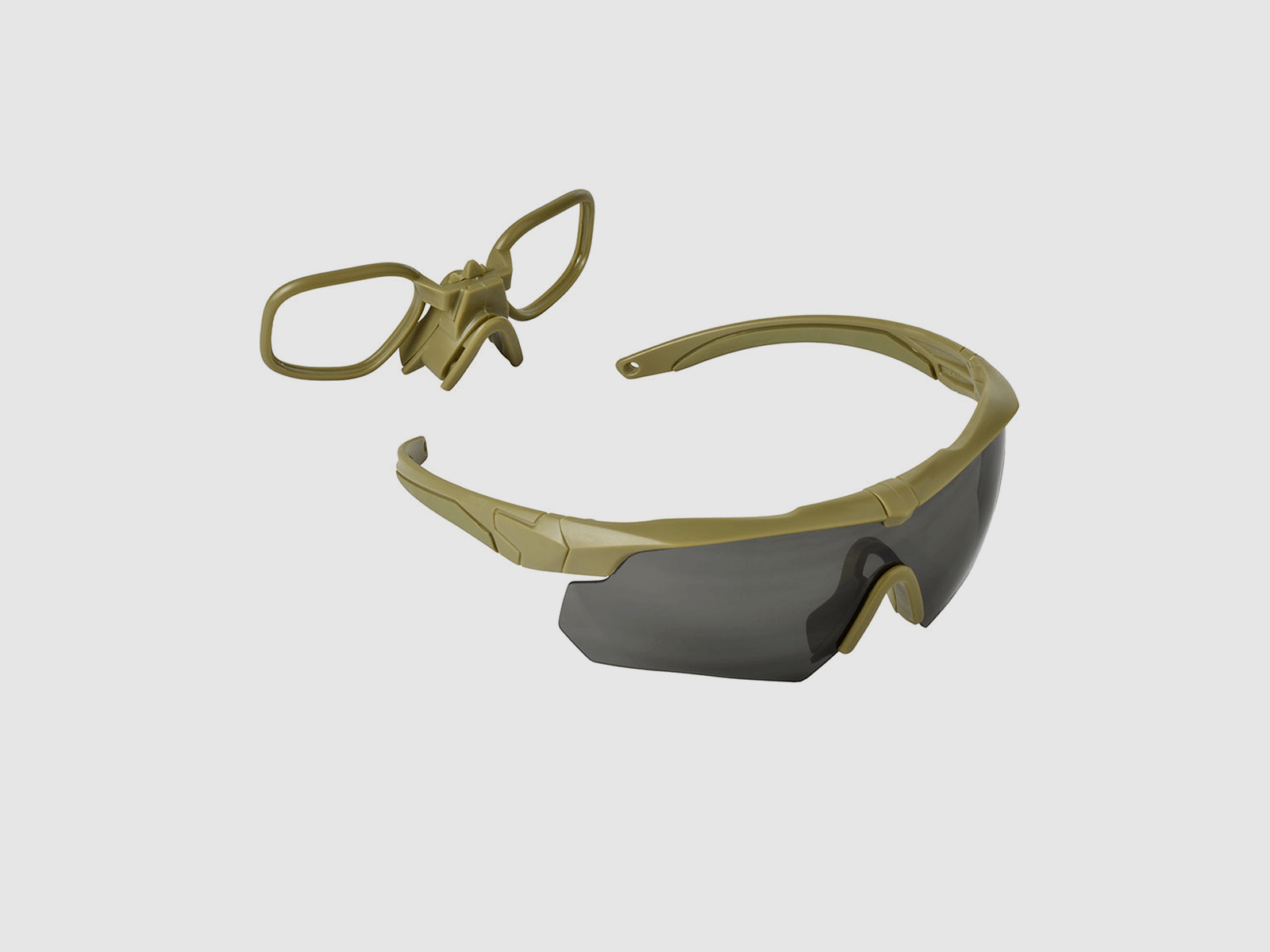 NERG OPENLAND TACTICAL – KIT DE GAFAS BALÍSTICAS 3 LENTES V.2 Coyote Tan, imagen 4 de 8