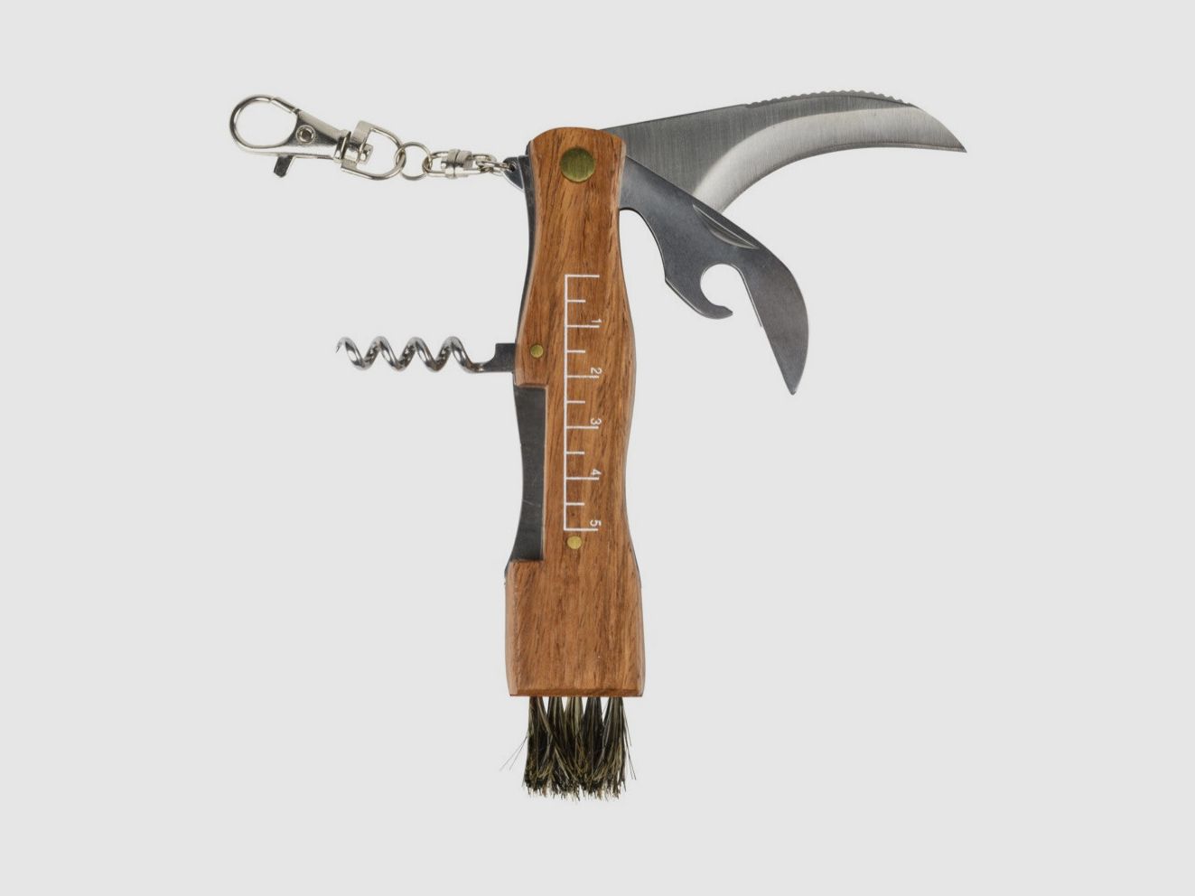 Pilzmesser mit Korkenzieher und Etui Stepland, Bild 2 von 2