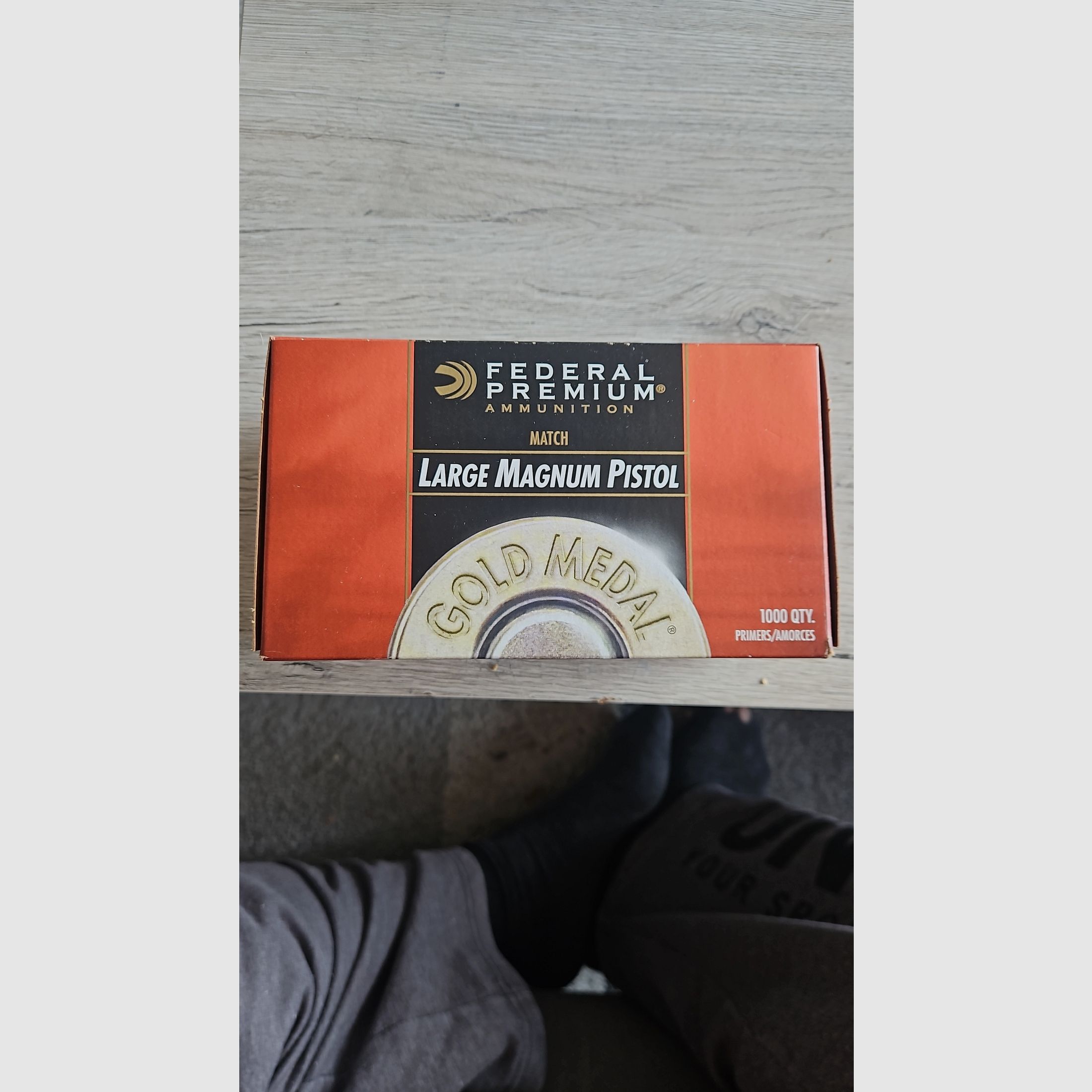 Large Magnum Pistol Federal Match Zündhütchen 
