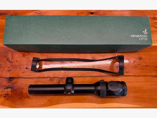 Swarovski Z6i 1-6x24 SR – Reticle 4-I – Swarovski rail – Drückjagdglas