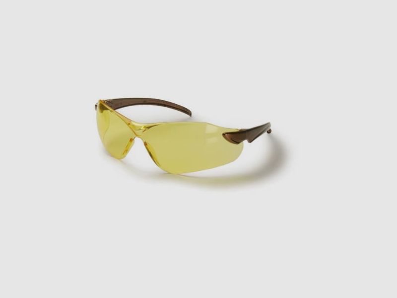 ZEKLER 15 safety glasses, yellow, brown frames