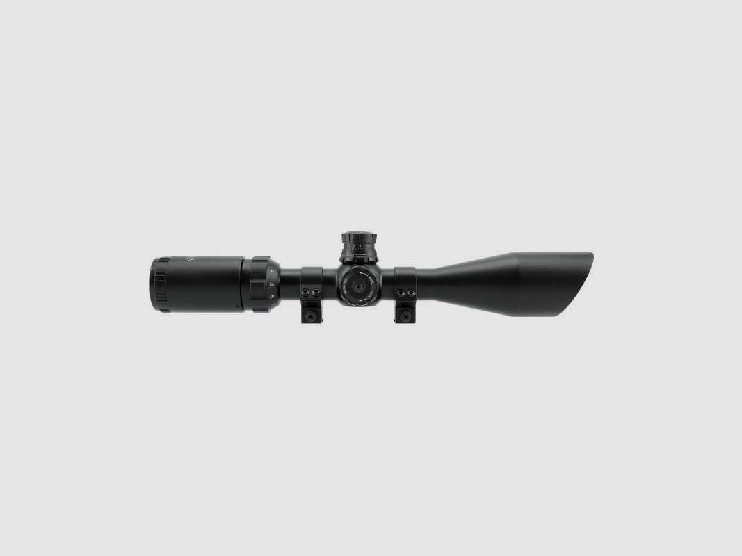 Walther ZF 3-9x44 mit Blendschutz inkl. Montageringen Ø25,4 mm