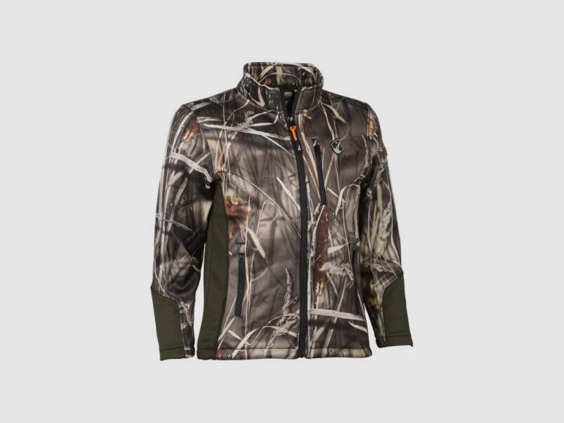 Kinder Jagd Sweatjacke Percussion Camo Roseau, Bild 1 von 4