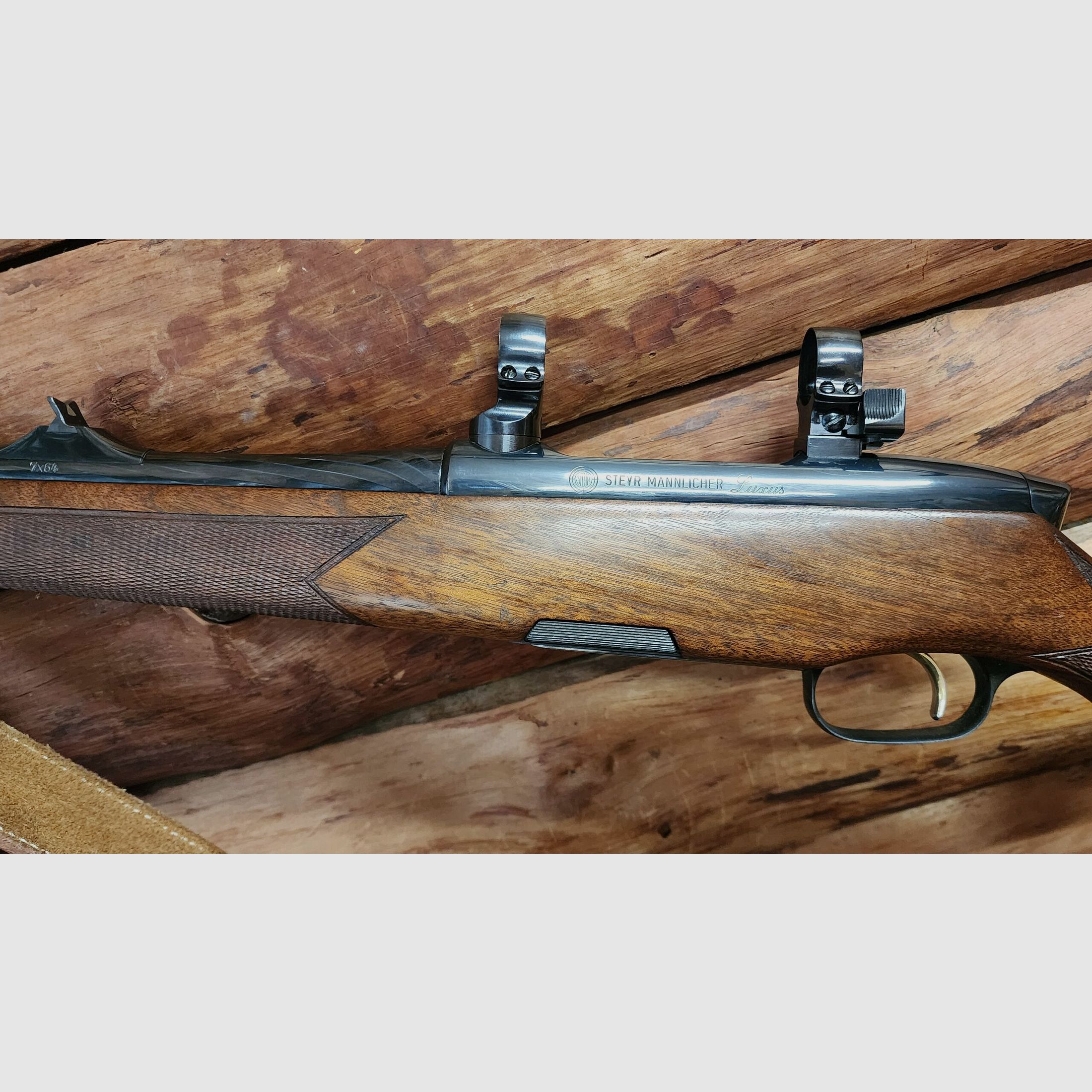 Steyr Mannlicher Luxus stutzen cal. 7×64 (occasion), image 7 sur 16