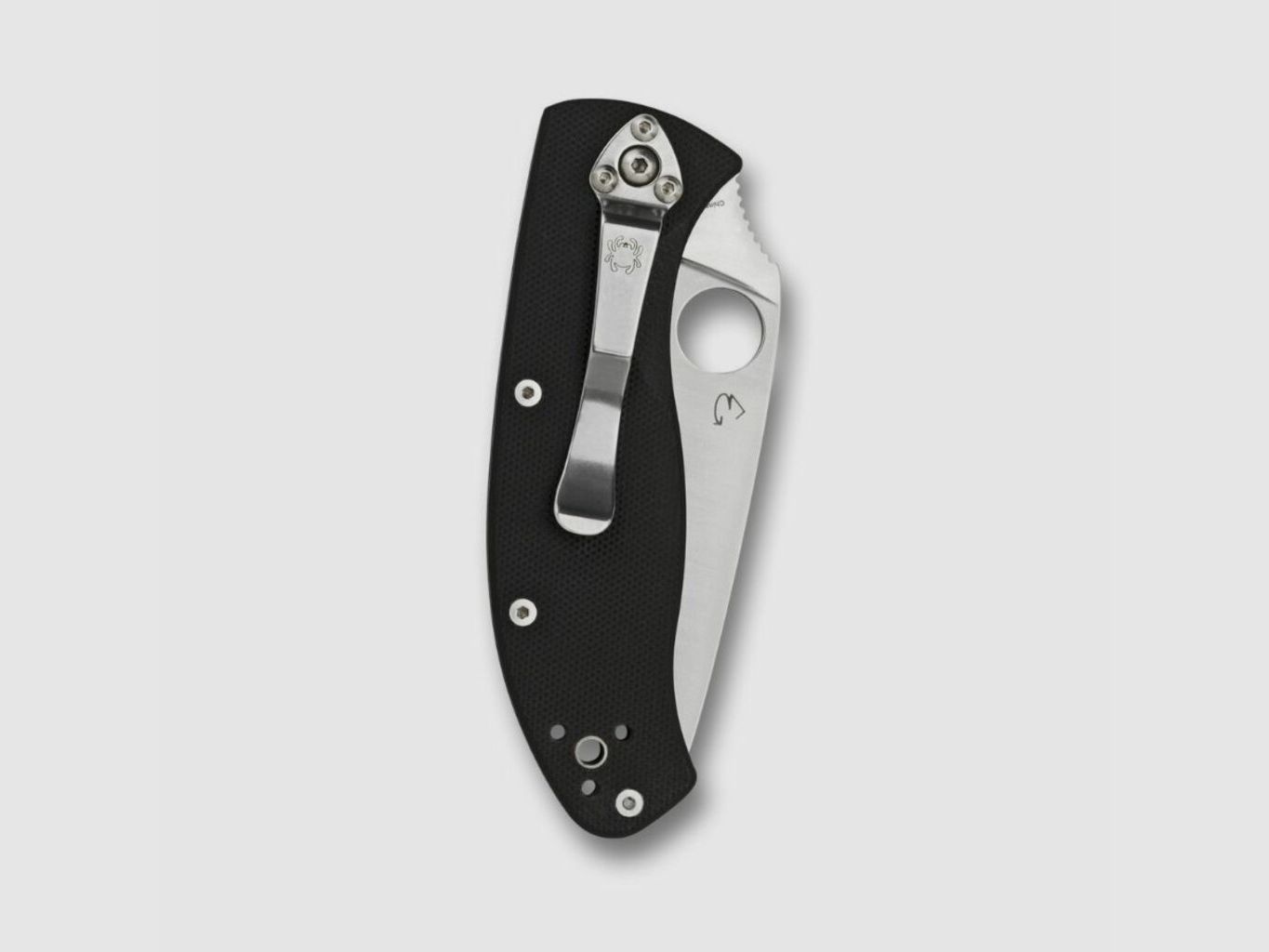 Spyderco Tenacious Knife with Smooth G-10 Handle Steel, image 2 of 3