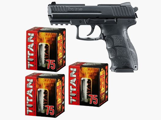 Oud en Nieuw Vuurwerk Set Heckler & Koch P30 Schreckschuss