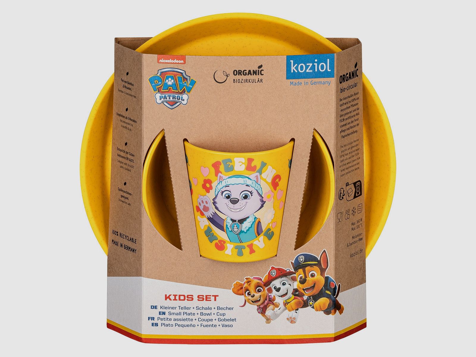 Set di stoviglie per bambini Paw Patrol, immagine 3 di 3