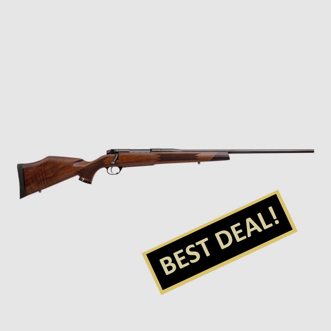 Weatherby MARK V DELUXE .22-250 REM 24"/61CM HIGH GLOSS BLUED