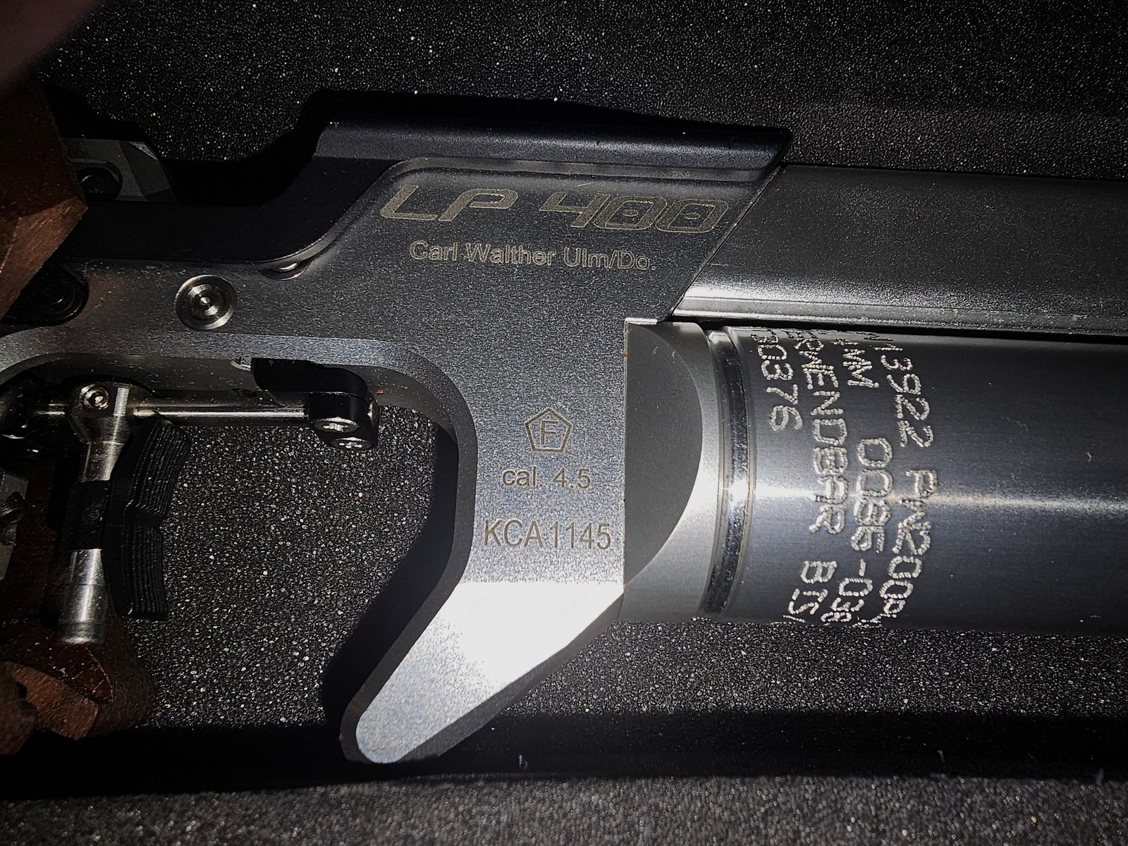 WALTHER Lp 400 Alu 5D RECHTS M/L