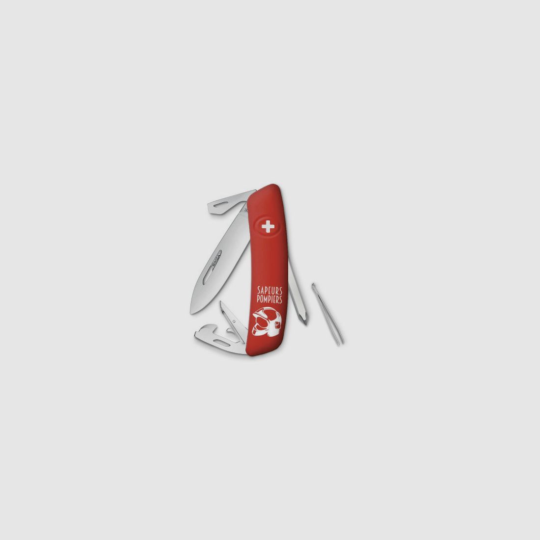 Zwitserse zakmessen Swiza D04 Brandweermodellen 7,5 cm