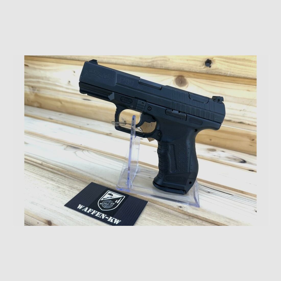 Demonstration weapon Carl Walther pistol P99 AS 9x19 15R Black 9mm Luger