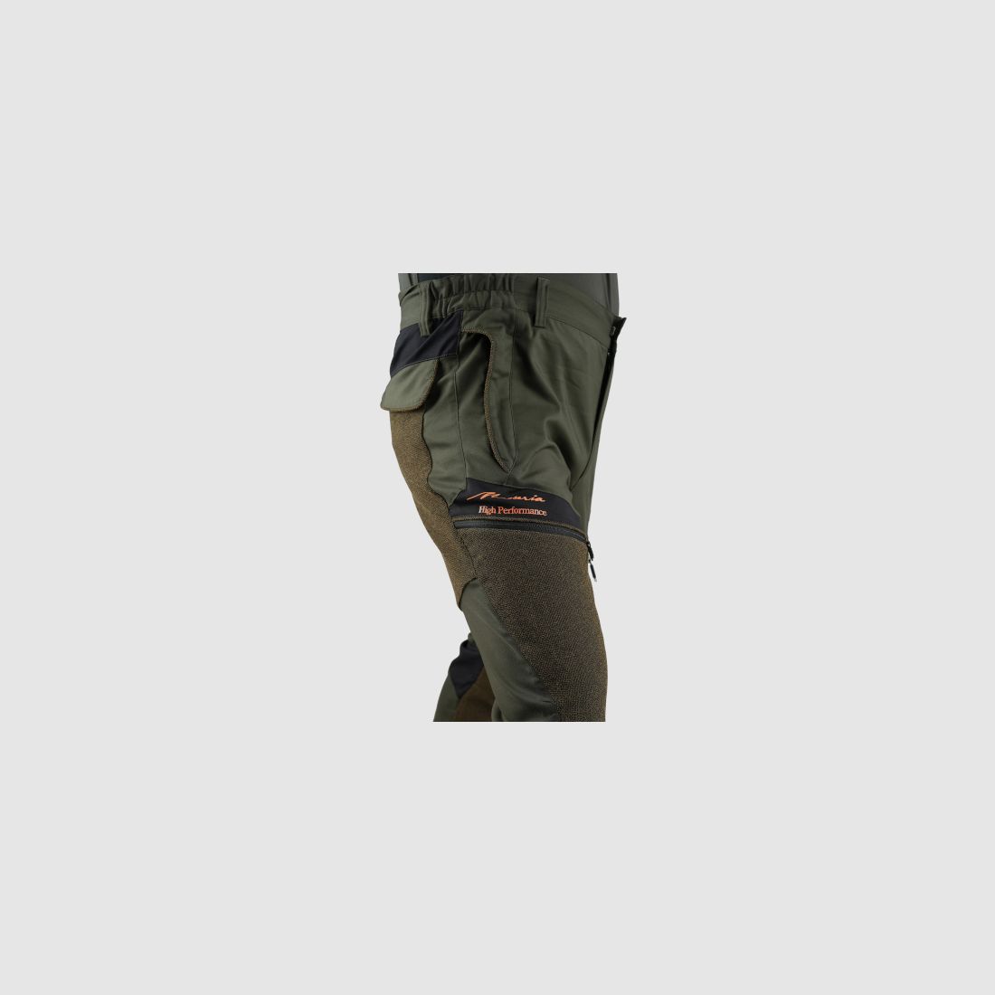 MASSERIA – Pantalon Masseria M75 Vert/Orange Fluo, image 3 sur 5