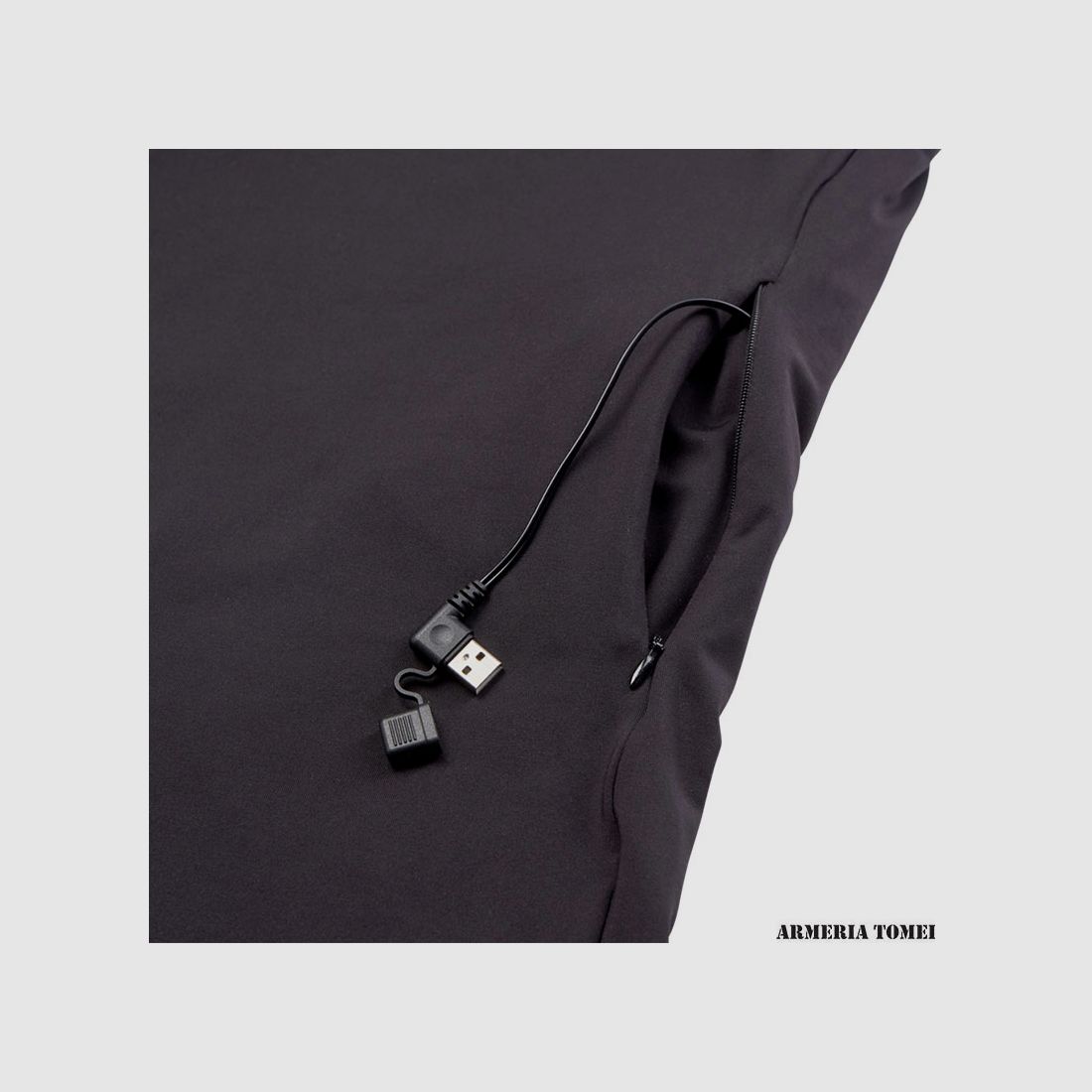 DEERHUNTER – HEAT UNTERHEMD MET RITSHALS (POWER BANK COMPRESO), afbeelding 3 van 4