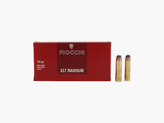 FIOCCHI .357MAGNUM SJSP 158grs 50STK