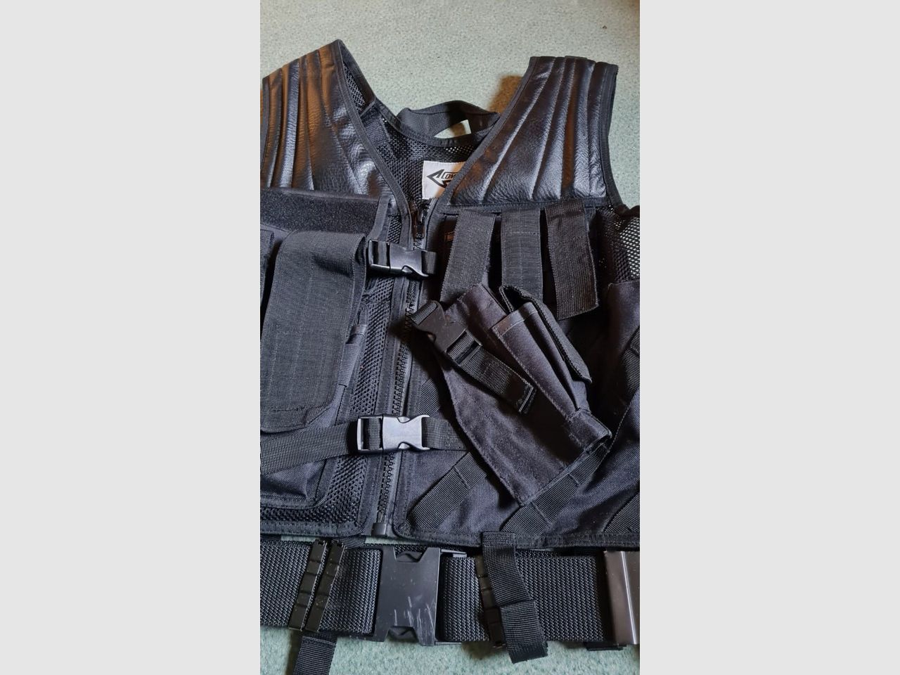 CI Weste SWAT II negra