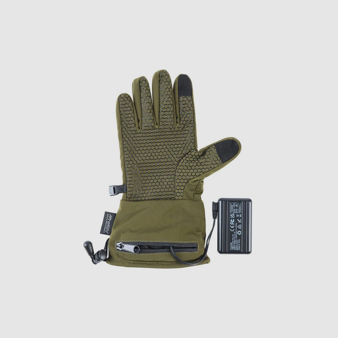 PROHUNT – GUANTI RISCALDATI Khaki, immagine 3 di 5
