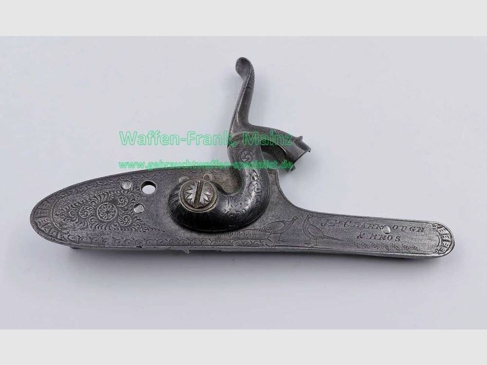 Englisch, Hersteller unbekannt Perkussionshahnschloss