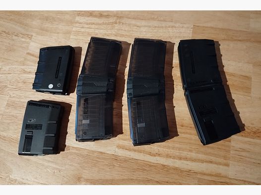 8 veces 10 cartuchos cargadores para la Hera the15th Sport cal 223 Remington