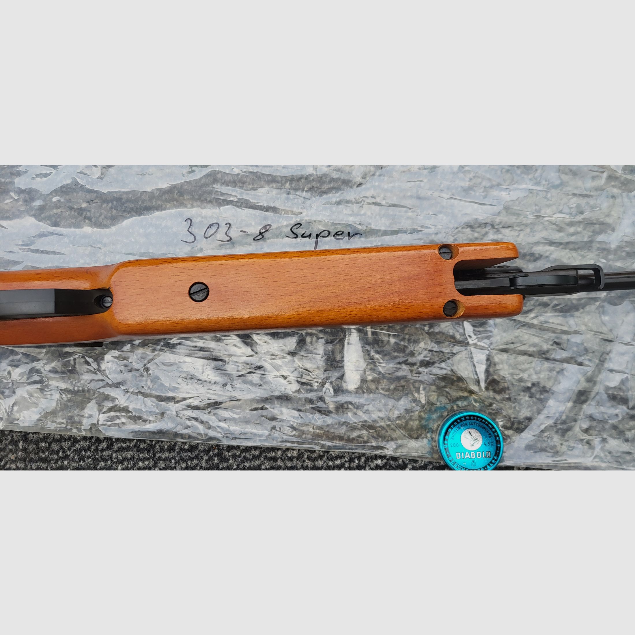 DDR air rifle, Haenel 303 Super with diopter